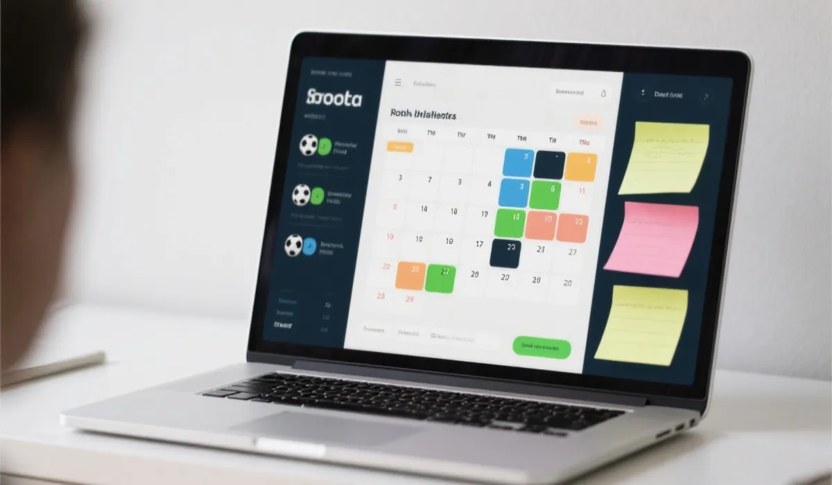 网页端赛程与观看入口示意图